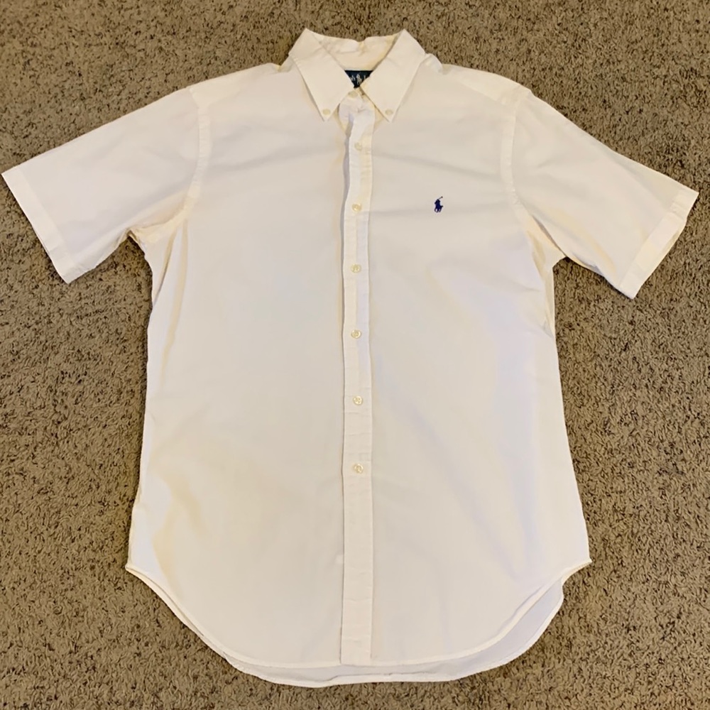 Ralph Lauren Polo Seersucker Button Up Shirt